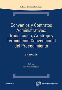 Convenios y Contratos Administrativos: Transacci�n, Arbitraje y Terminaci�n Convencional del Procedimiento