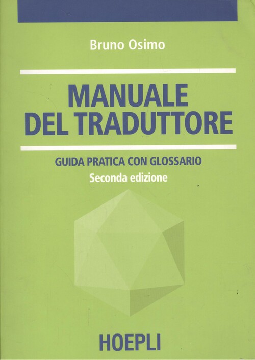 Manuale del traduttore - Osimo, Bruno