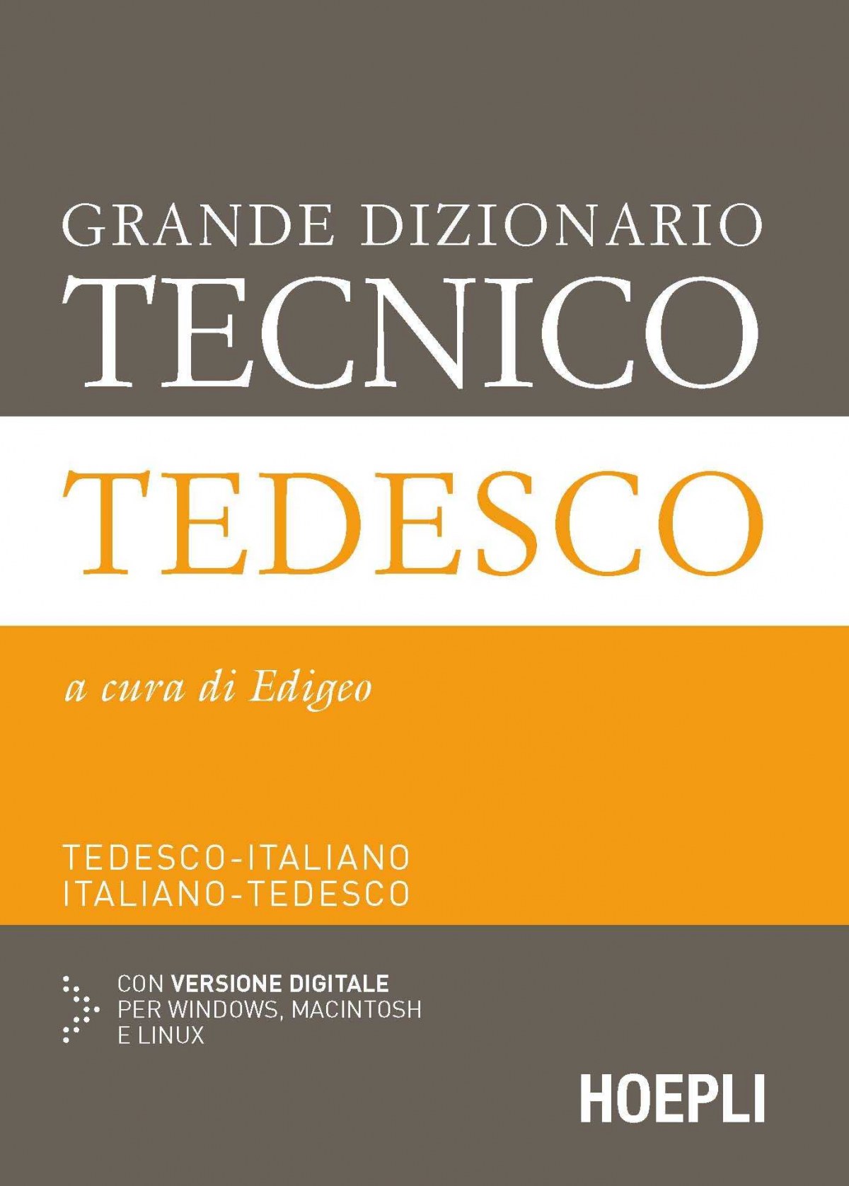 Grande dizionario tecnico Tedesco - Vv.Aa.