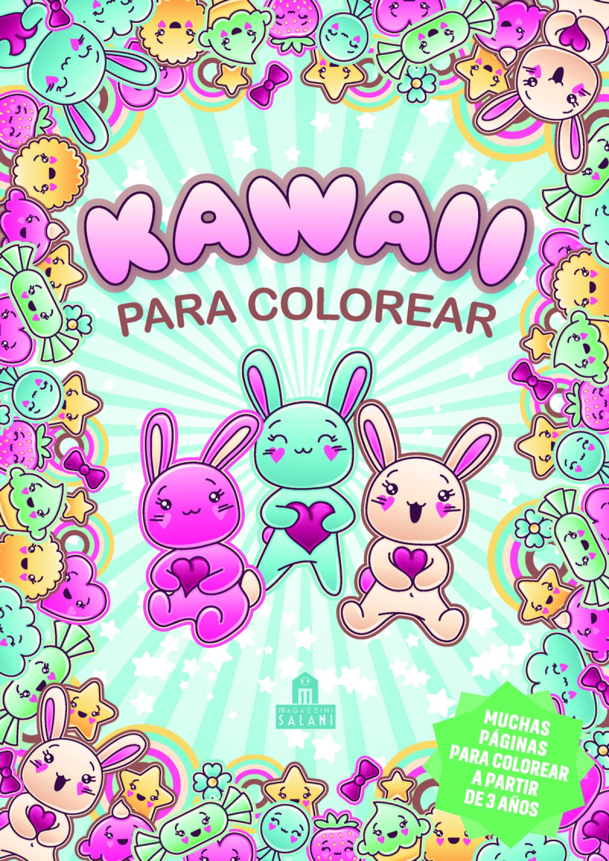 Kawaii para colorear - Llibreria Etcètera