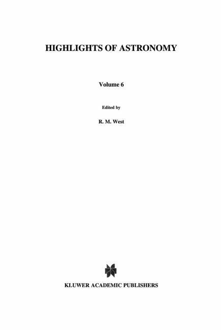 Highlights of Astronomy