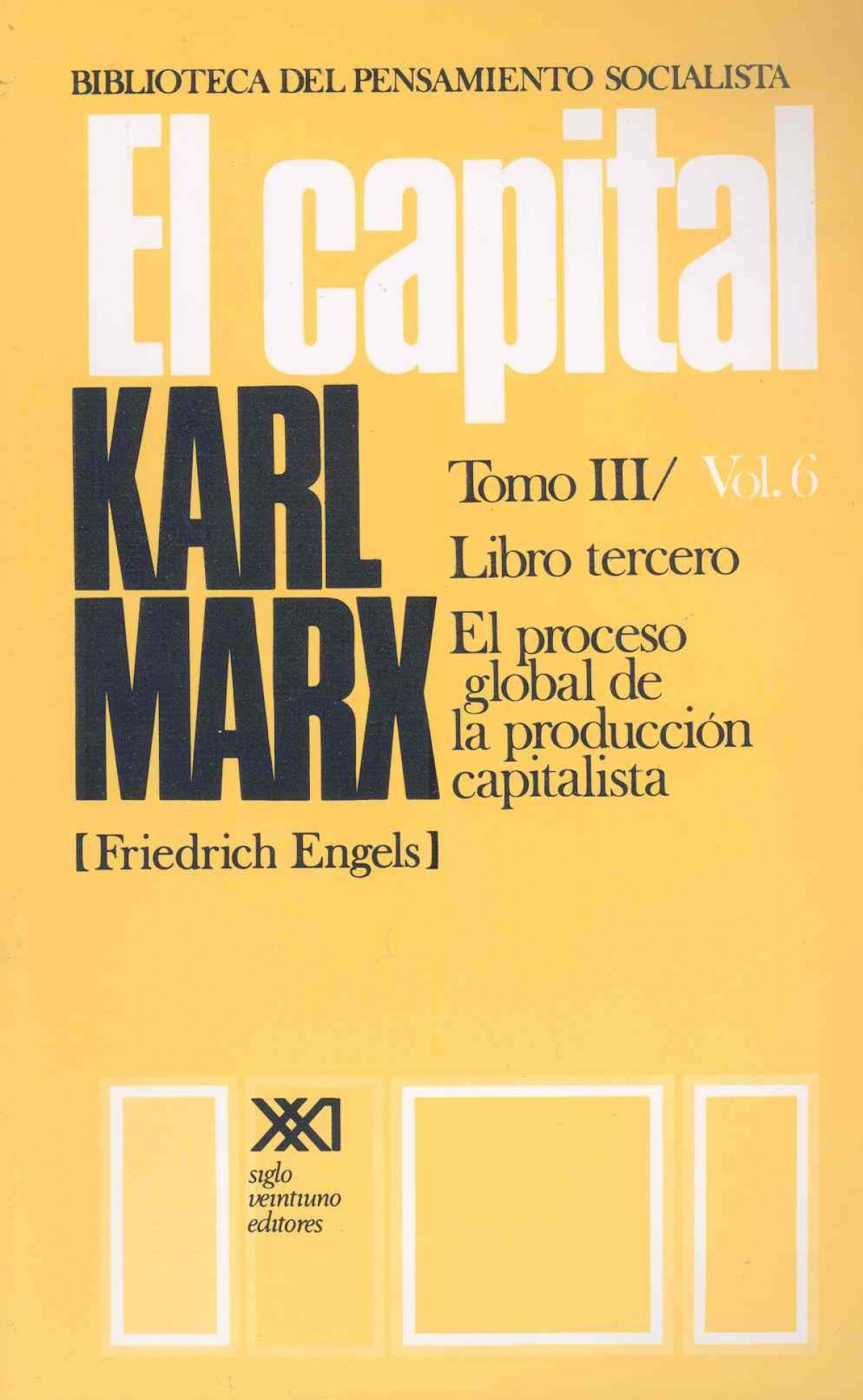 El capital. Libro tercero - Marx, Karl