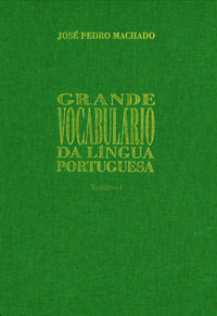 Grande vocabulÁrio da lÍngua i (cart./pano) - Machado, José Pedro