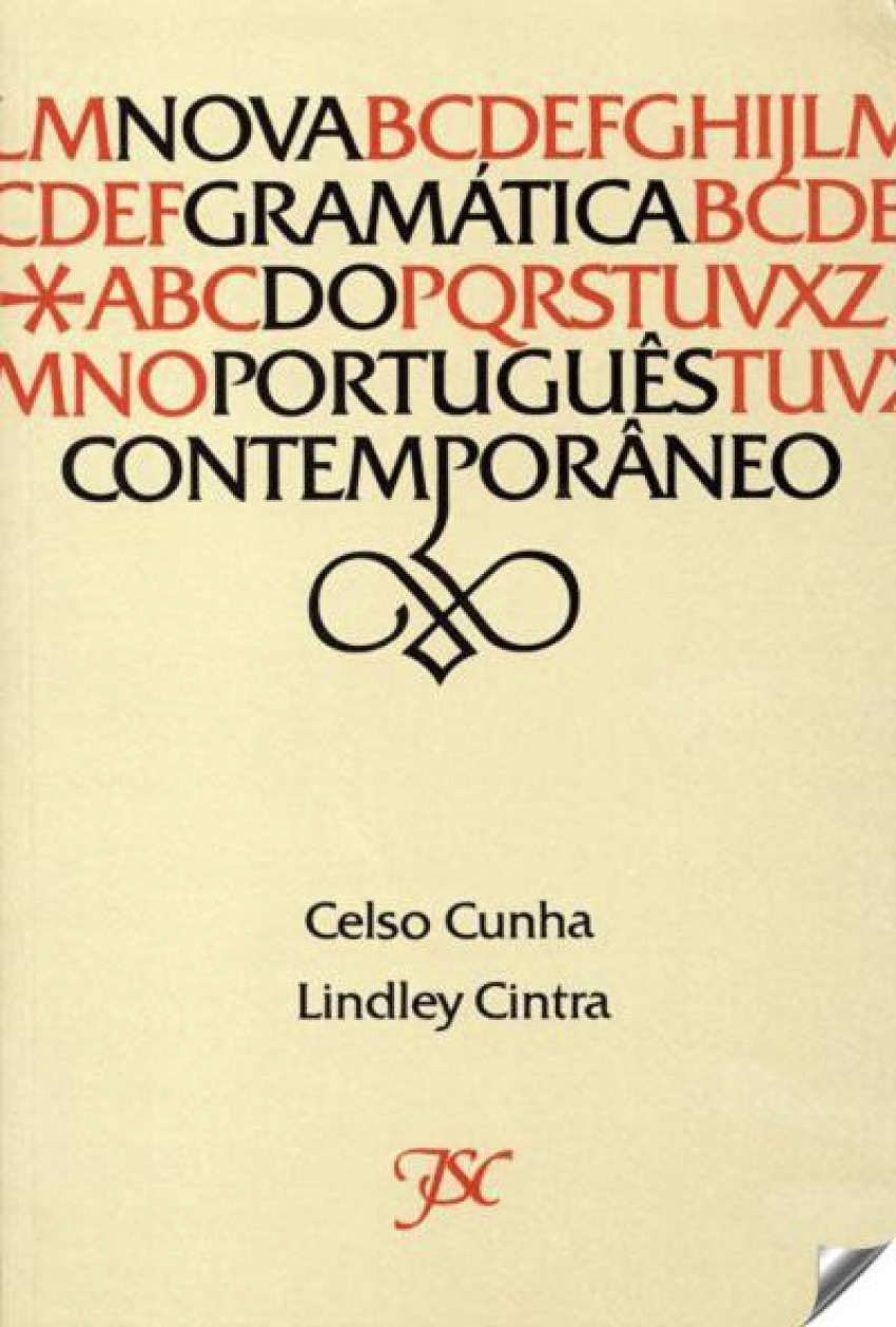 Nova gramatica do portugues contemporaneo - Cunha, C./Cintra. L.