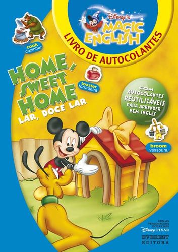 Home, sweet home / lar, doce lar: livro de autocolantes - Vv.Aa.