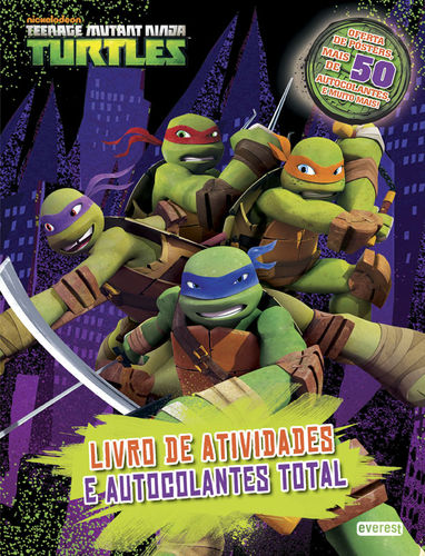 Teenage mutant ninja turtles: tartarugas ninja: livro de atividades e - Vv.Aa.