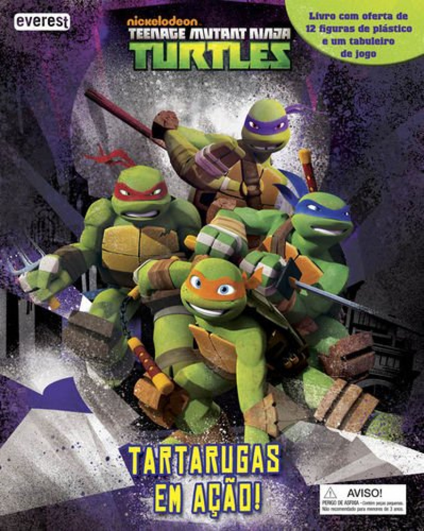Teenage mutant ninja turtles: tartarugas em aÇÃo! - Vv.Aa.