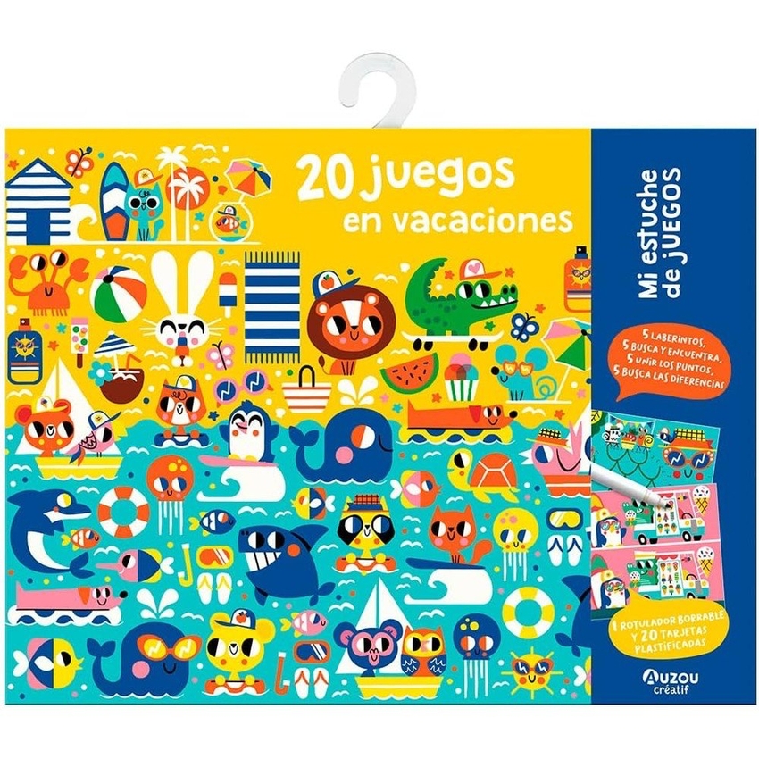 20 juegos en vacaciones mi estuche de juegos