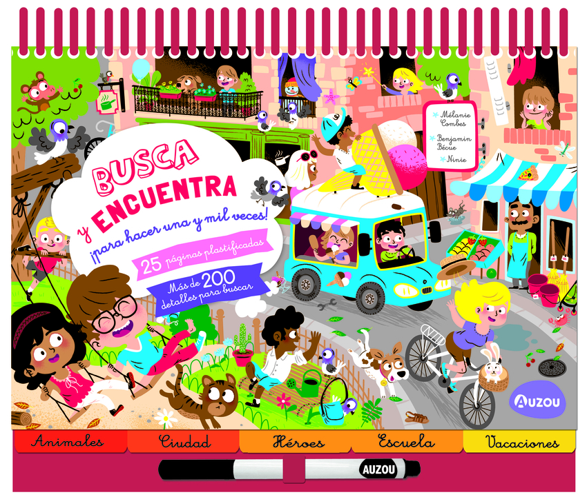 Espiral. Busca y encuentra para hacer una y mil veces