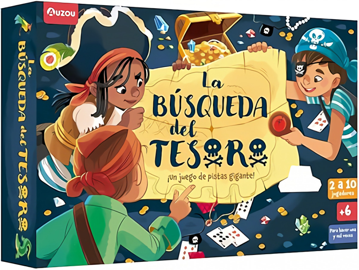 La Busqueda del tesoro. Juego de piratas