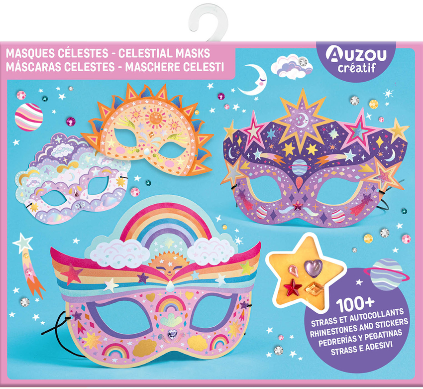M�scaras celestes. Estuche de artista