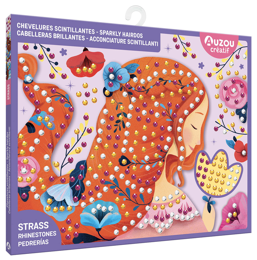 Cabelleras brillantes. Estuche de artista