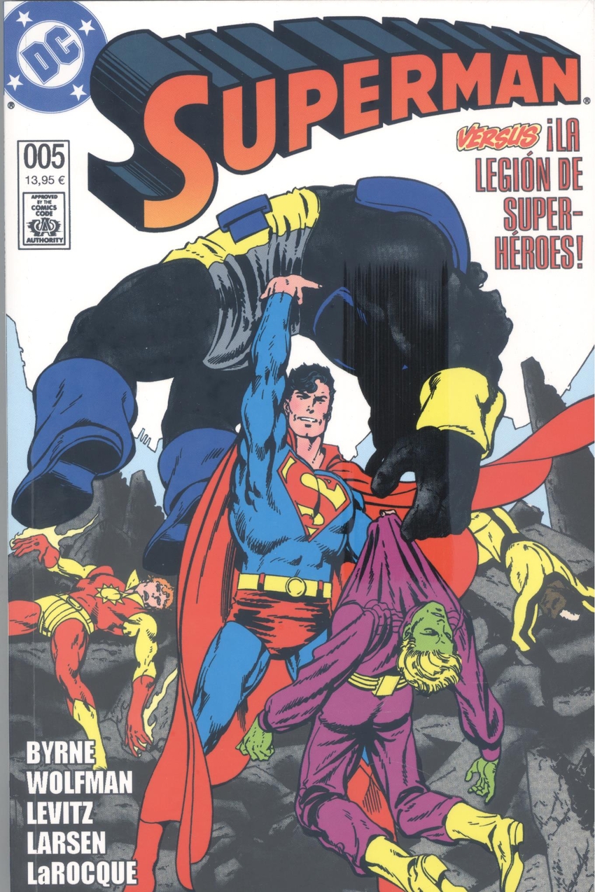 BIBLIOTECA SUPERMAN 5: LA LEGI�N DE SUPERH�ROES