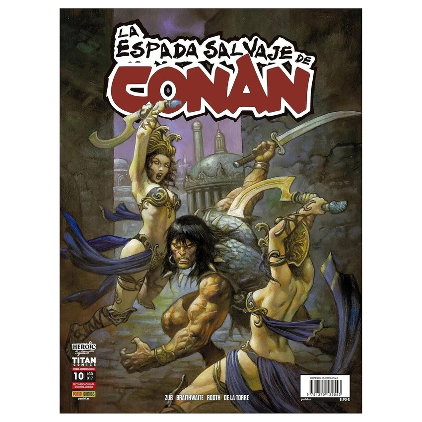 LA ESPADA SALVAJE DE CONAN, 10 (RUSTICA)