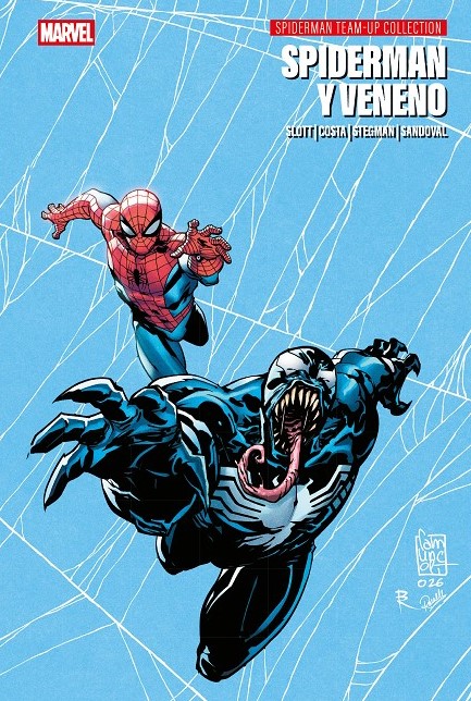 Spiderman y veneno. spiderman team-up collection