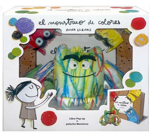 MONSTRUO DE COLORES, EL.(POP-UP + PELUCHE MONSTRUO)