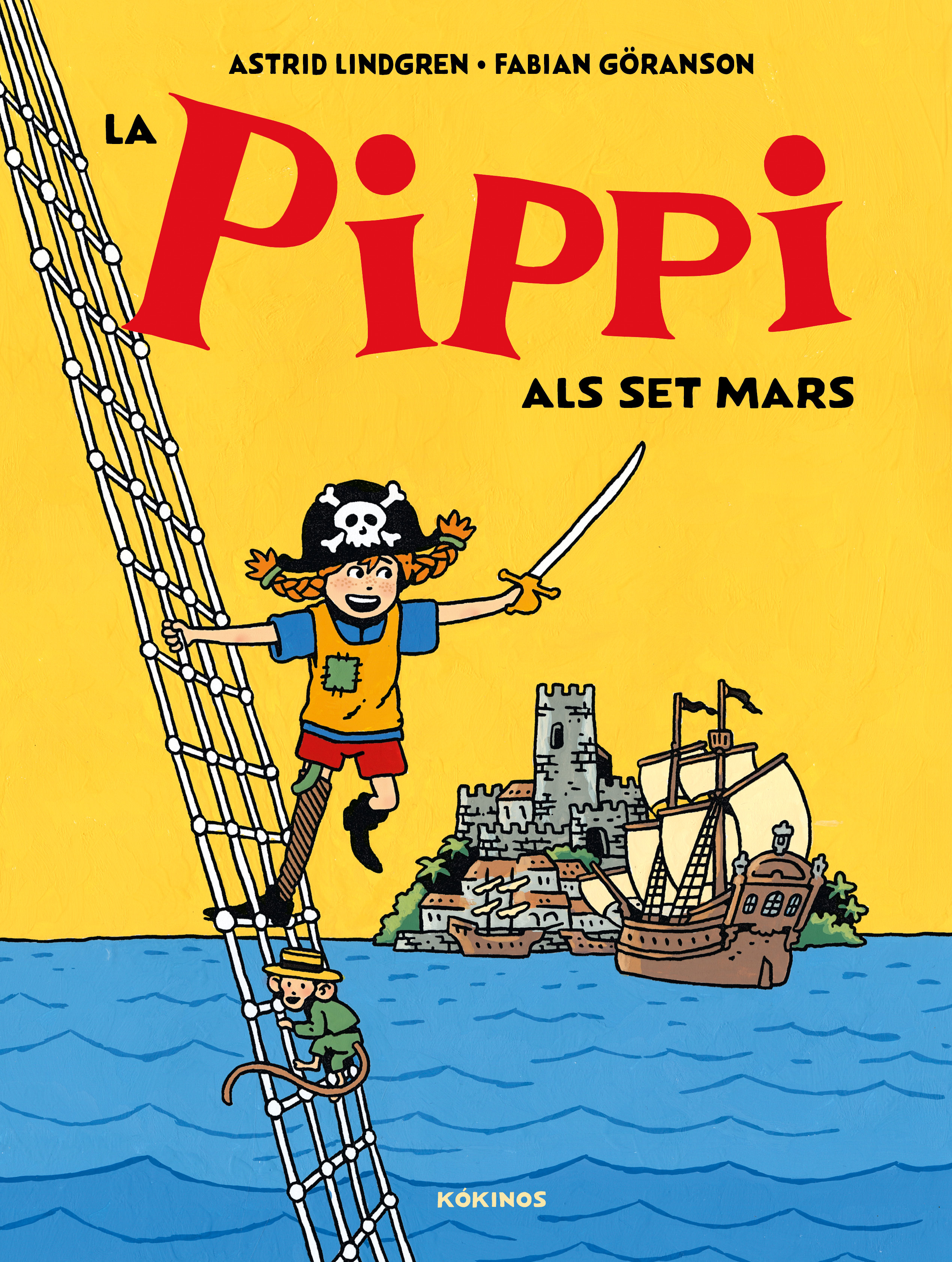 La Pippi als set mars