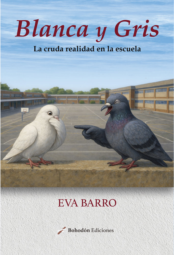 Blanca y gris