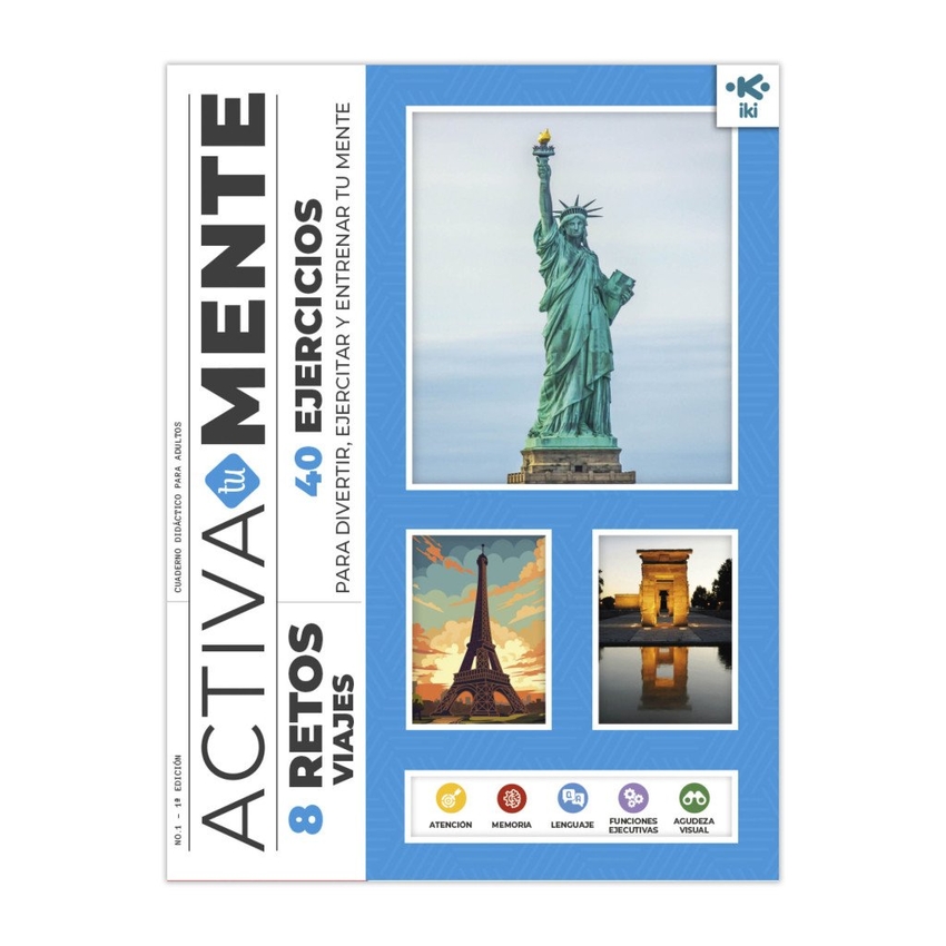 ACTIVA TU MENTE RETOS TEM�TICOS - VIAJES 1