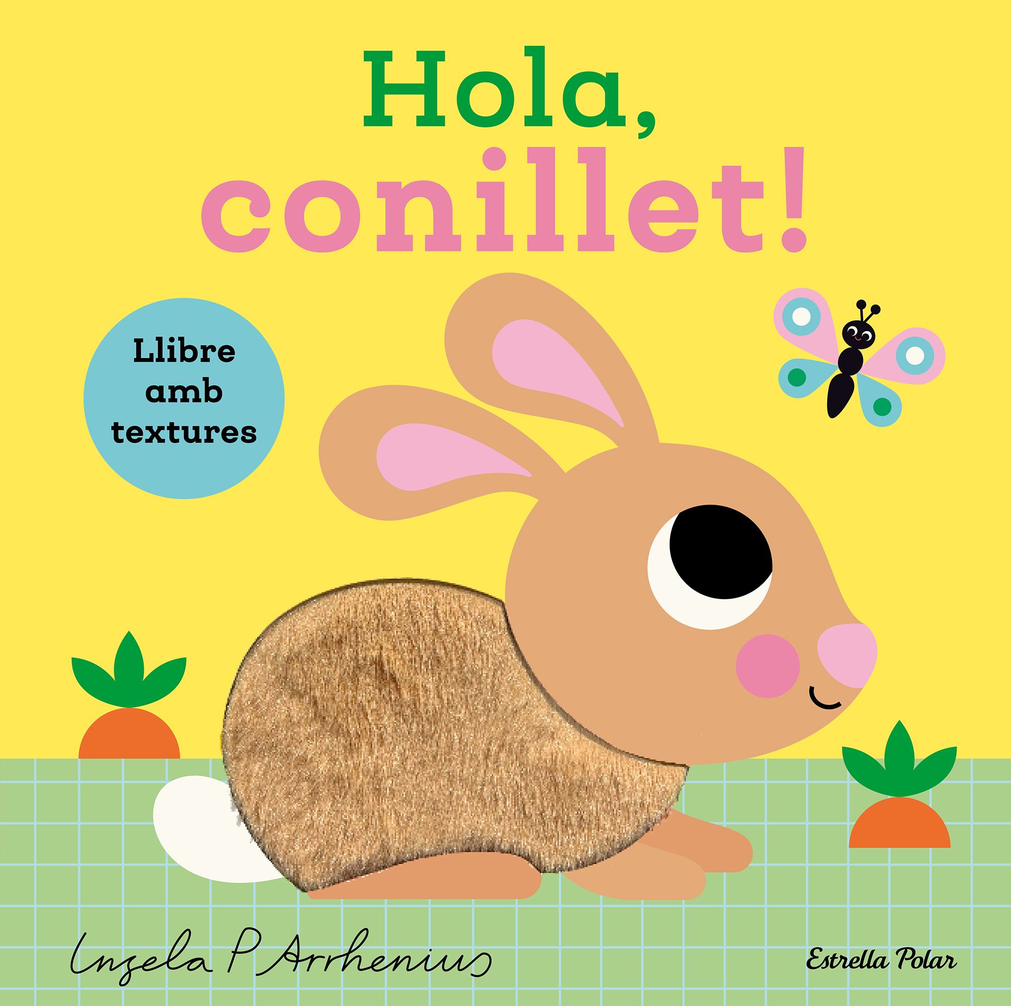 Hola, conillet! Llibre amb textures