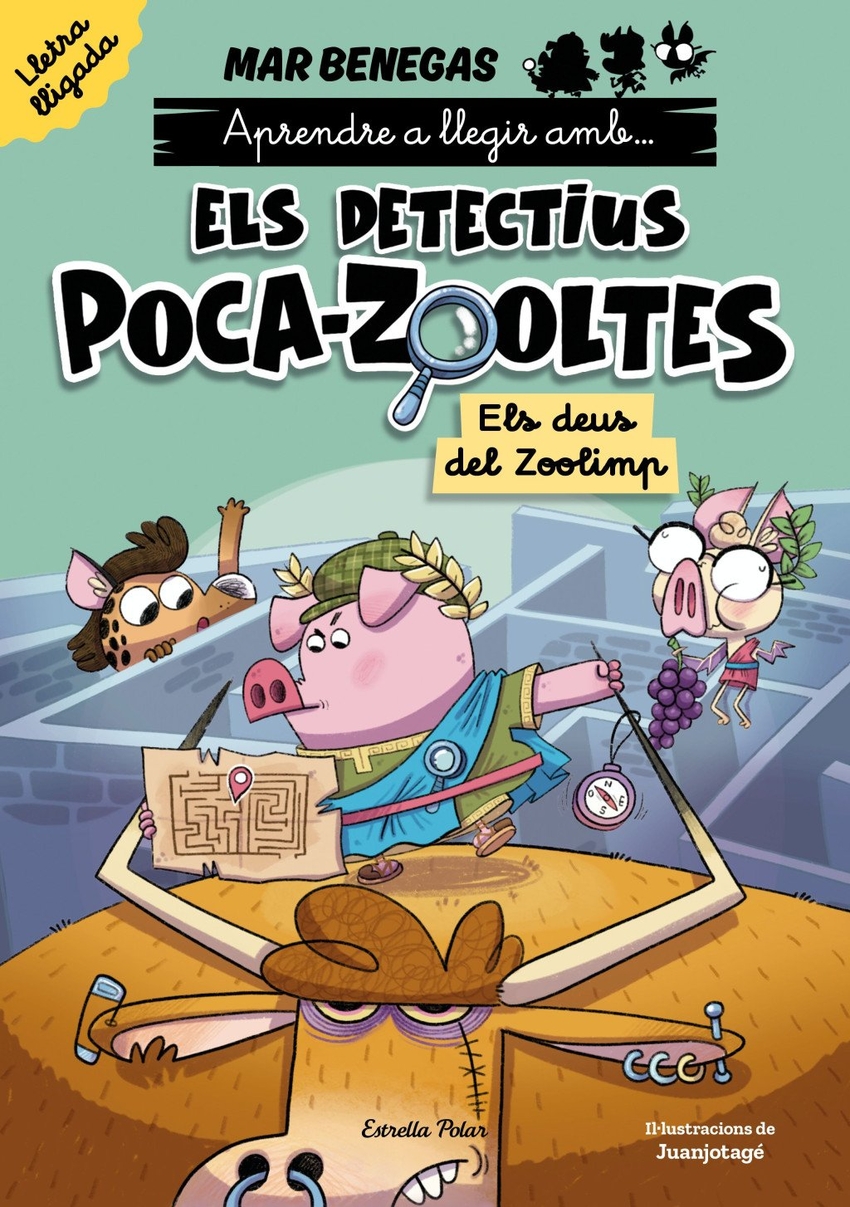 Apr�n a llegir amb els detectius Poca-zooltes Lletra lligada 2. Els deus del Zoo