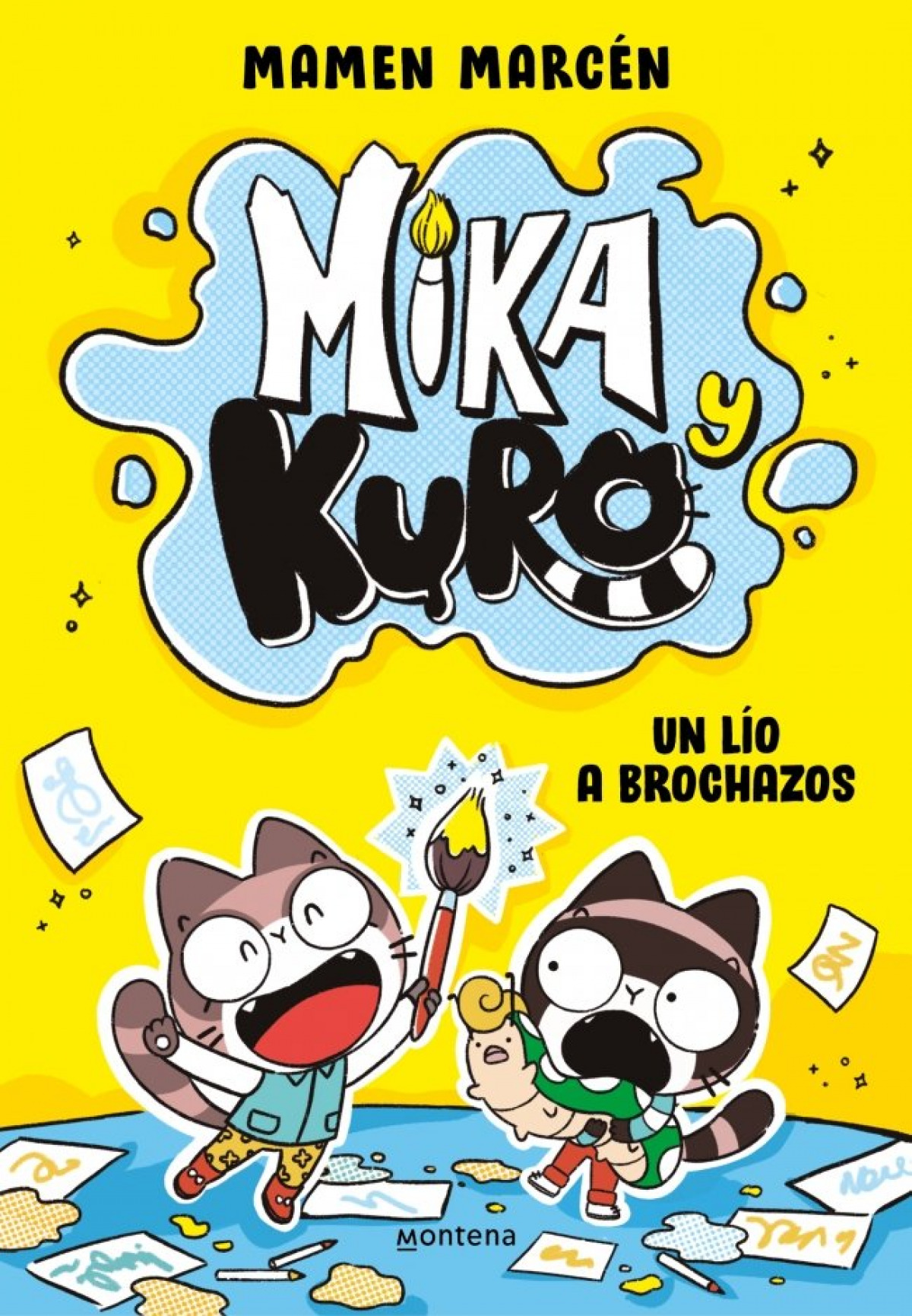 Mika y Kuro 1 - Un l�o a brochazos