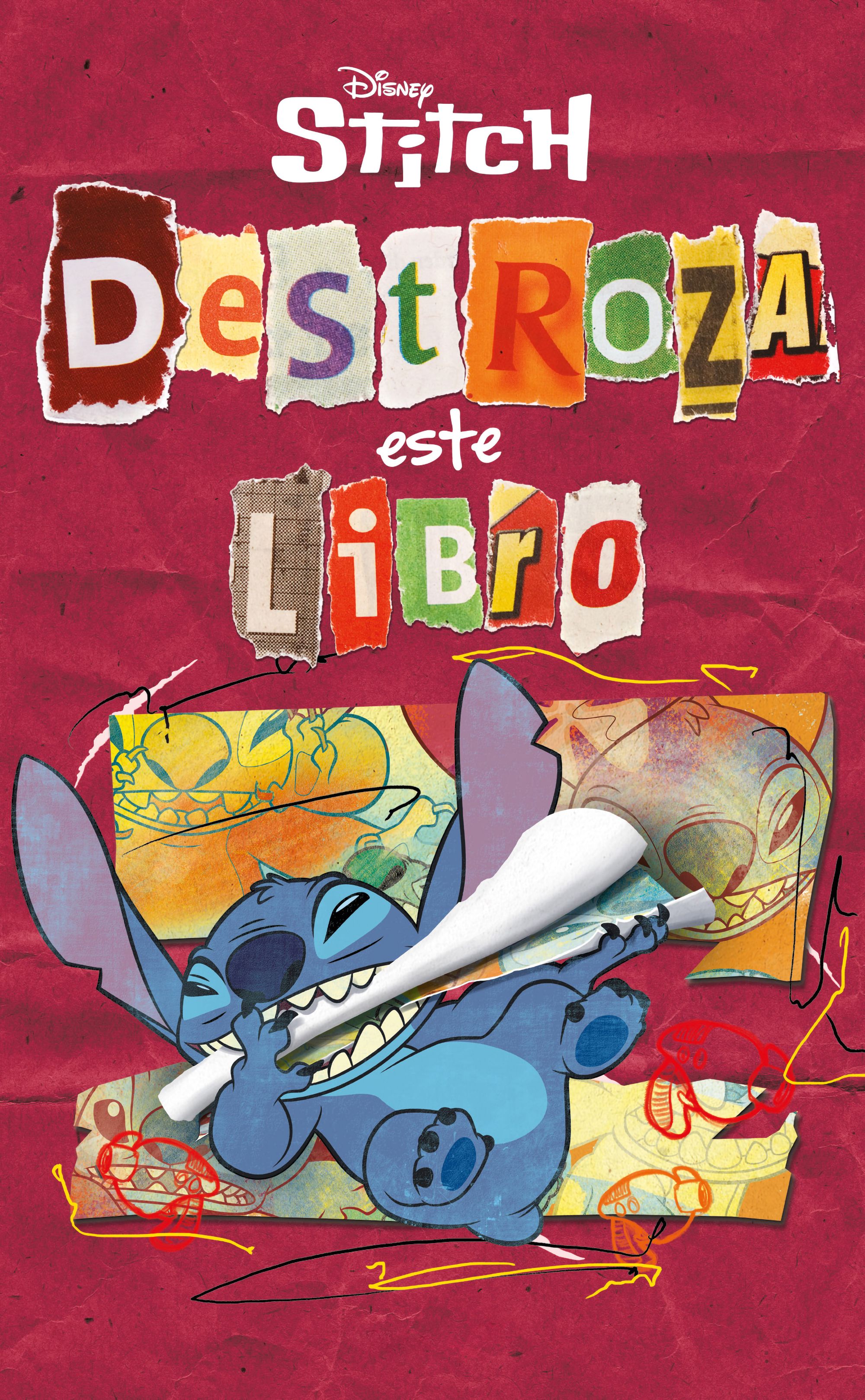 stitch destroza este libro