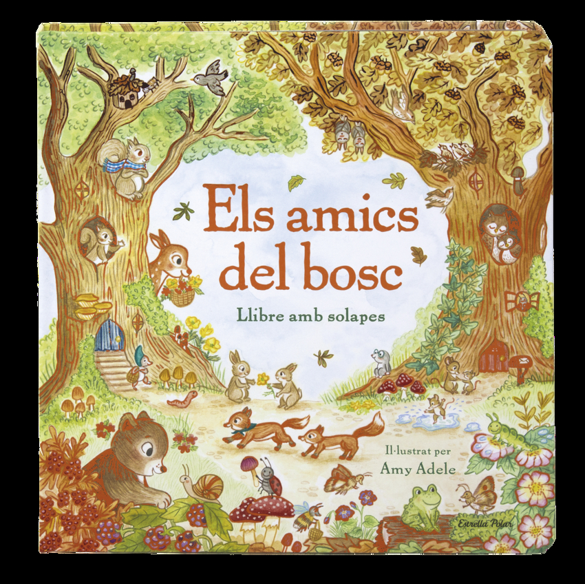 Els amics del bosc. Llibre amb solapes