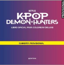 KPop Demon Hunters - Libro oficial para colorear deluxe