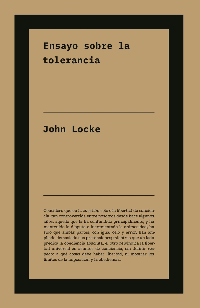 Ensayo sobre la tolerancia