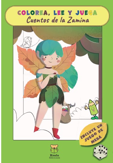 Colorea, Lee y Juega Cuentos de la Zamina