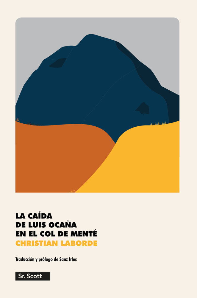La ca�da de Luis Oca�a en el col de Ment�