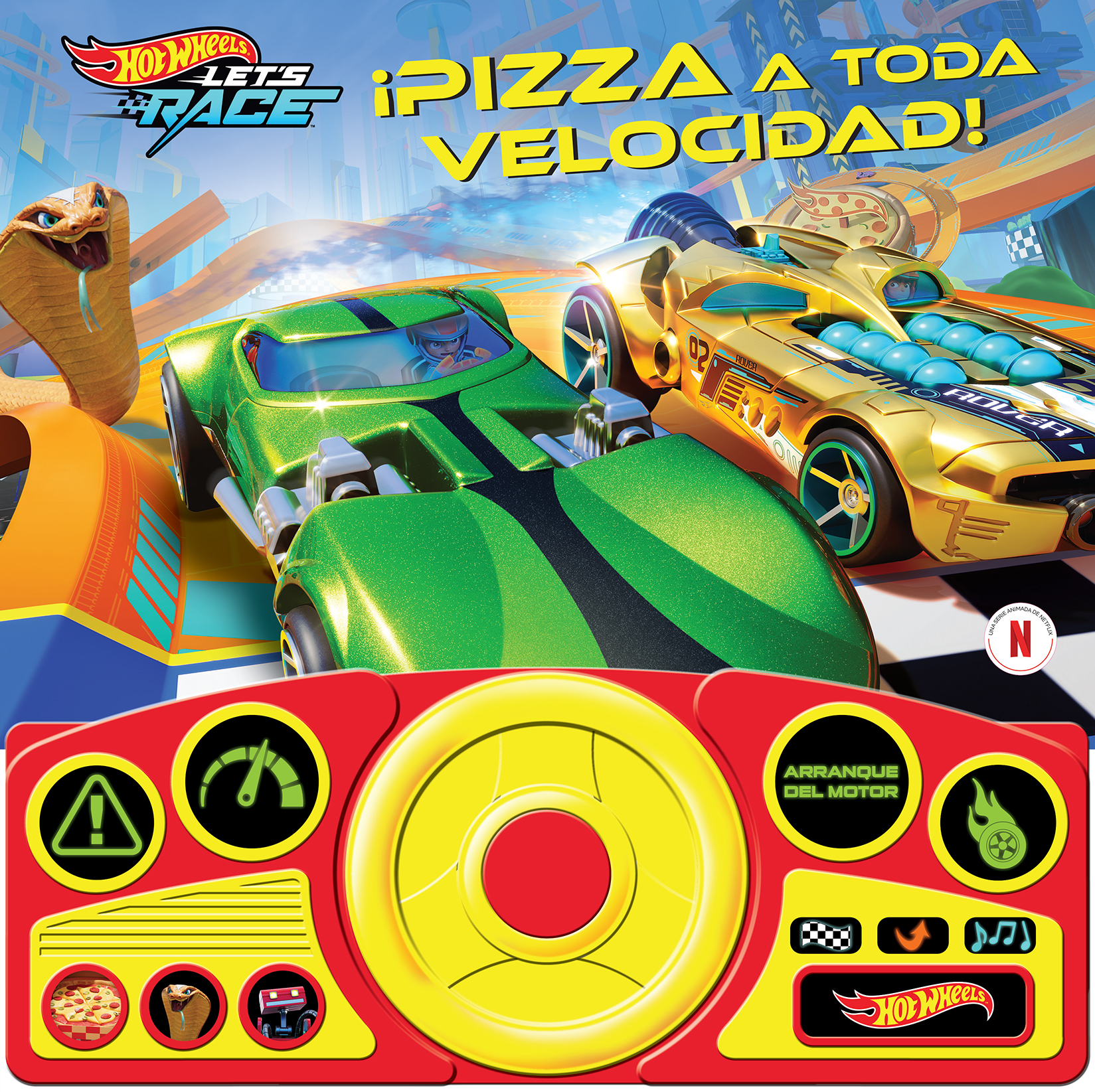 Hot wheels �Pizza a toda velocidad!