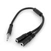 Startech Adaptador De Auriculares Con Micrófono Mini-Jack