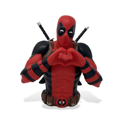Hucha Bust Deadpool Clásico 20 Cm
