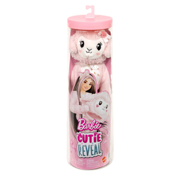 Mua±Eca Ovejita Rosa Cutie Reveal Lazos Dulces Barbie