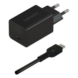Cargador Adaptador Lenovo Tipo-C 65W Negro