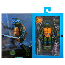Figura Ultimate Leonardo Comics Tortugas Ninja 18Cm