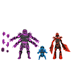 Blister Figuras Shredder Clones Mirage Comics Teenage Mutant