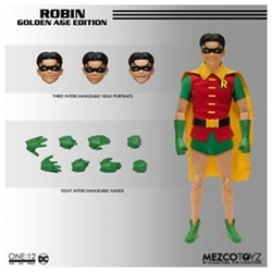 Figura Mezco Toyz Dc Universe One:12 Collective Robin Golden