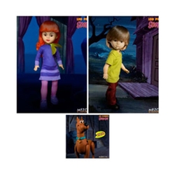 Set 6 Figuras Mezco Toyz Scooby - Doo & Mystery Living Dead