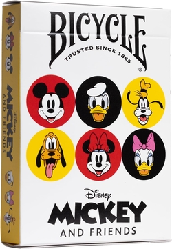BARAJA TEMATICA DISNEY MICKEY & FRIENDS BY BICYCLE