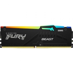 Memoria Ram Kingston Fury Beast Rgb 16Gb/ Ddr5/ 6000Mhz/ 1.3