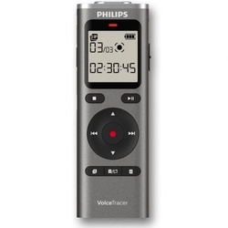 Grabadora De Voz Philips Voicetracer Dvt1170/ 20Khz/ Plata