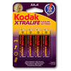 Blister 4 Pilas Kodak Alcalina Xtralife Lr06 Aa