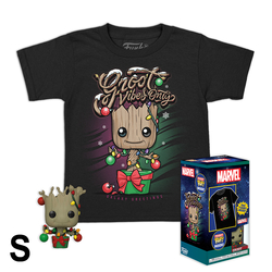 Groot - Camiseta S & Pocketpop Holiday Groot