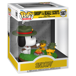 Figura Pop Deluxe Peanuts Snoopy &, Beable Scouts