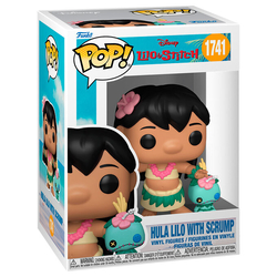 Figura Pop Disney Lilo & Stitch Hula Lilo With Scrump