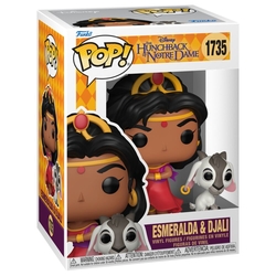Figura Pop Disney El Jorobado De Notre Dame Esmeralda & Djal