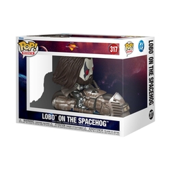 Figura Pop Ride Dc Comics Supergirl Lobo On The Spacehog